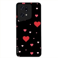 Θήκη Sonique Heart Series για Oppo Find X5 Pro 5G Μαύρο