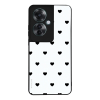 Θήκη Sonique Heart Series για Oppo Reno11 F 5G Λευκό