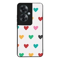 Θήκη Sonique Heart Series για Oppo Reno11 F 5G Λευκό 02