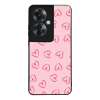 Θήκη Sonique Heart Series για Oppo Reno11 F 5G Ροζ