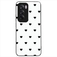 Θήκη Sonique Heart Series για Oppo Reno12 5G Λευκό