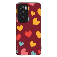 Θήκη Sonique Heart Series για Oppo Reno12 Pro 5G Μπορντώ