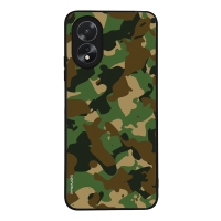 Θήκη Sonique Camouflage Army Series για Oppo A38 Πράσινο