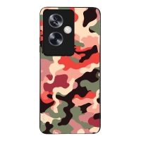 Θήκη Sonique Camouflage Army Series για Oppo A79 5G Κόκκινο