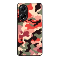 Θήκη Sonique Camouflage Army Series για Oppo A98 5G Κόκκινο