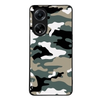 Θήκη Sonique Camouflage Army Series για Oppo A98 5G Χακί