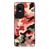 Θήκη Sonique Camouflage Army Series για Oppo Reno10 5G Κόκκινο