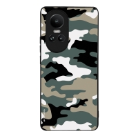Θήκη Sonique Camouflage Army Series για Oppo Reno10 5G Χακί