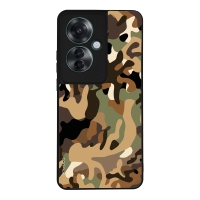Θήκη Sonique Camouflage Army Series για Oppo Reno11 F 5G Καφέ