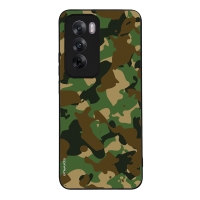 Θήκη Sonique Camouflage Army Series για Oppo Reno12 5G Πράσινο