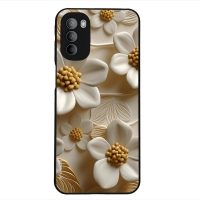 Θήκη Sonique 3D Flower Series για Motorola Moto G31 4G / Moto G41 4G Λευκό