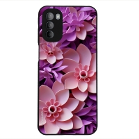 Θήκη Sonique 3D Flower Series για Motorola Moto G31 4G / Moto G41 4G Ροζ