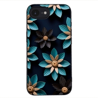 Θήκη Sonique 3D Flower Series για Apple iPhone 16e Γαλάζιο