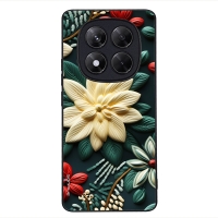 Θήκη Sonique 3D Flower Series για Xiaomi Redmi Note 14 Pro 4G Πράσινο