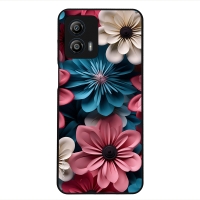 Θήκη Sonique 3D Flower Series για Motorola Moto G53 5G Ροζ 01