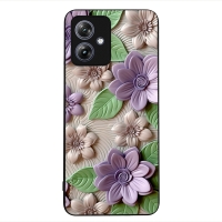 Θήκη Sonique 3D Flower Series για Motorola Moto G54 5G / Moto G54 5G Power Βιολετί