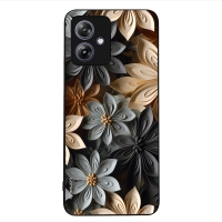 Θήκη Sonique 3D Flower Series για Motorola Moto G54 5G / Moto G54 5G Power Γκρι