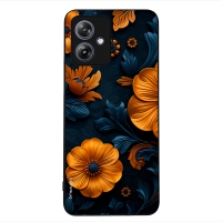 Θήκη Sonique 3D Flower Series για Motorola Moto G54 5G / Moto G54 5G Power Πορτοκαλί 01