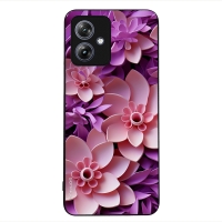 Θήκη Sonique 3D Flower Series για Motorola Moto G54 5G / Moto G54 5G Power Ροζ