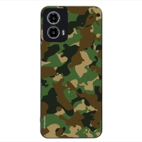Θήκη Sonique Camouflage Army Series για Motorola Moto G34 5G Πράσινο