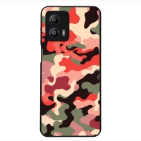 Θήκη Sonique Camouflage Army Series για Motorola Moto G53 5G Κόκκινο