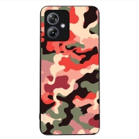 Θήκη Sonique Camouflage Army Series για Motorola Moto G54 5G / Moto G54 5G Power Κόκκινο