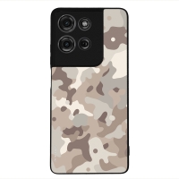 Θήκη Sonique Camouflage Army Series για Motorola Moto G75 5G Μπεζ