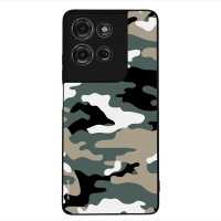 Θήκη Sonique Camouflage Army Series για Motorola Moto G75 5G Χακί