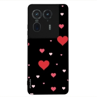 Θήκη Sonique Heart Series για Motorola Edge 50 Ultra Μαύρο