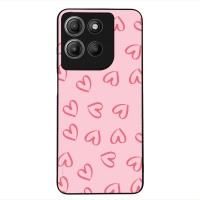 Θήκη Sonique Heart Series για Motorola Moto G15 4G / Moto G15 Power Ροζ