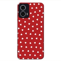 Θήκη Sonique Heart Series για Motorola Moto G34 5G Κόκκινο
