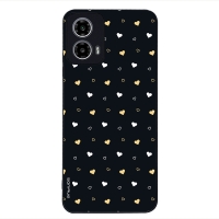 Θήκη Sonique Heart Series για Motorola Moto G34 5G Μαύρο 01