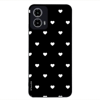 Θήκη Sonique Heart Series για Motorola Moto G34 5G Μαύρο 02