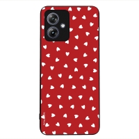 Θήκη Sonique Heart Series για Motorola Moto G54 5G / Moto G54 5G Power Κόκκινο