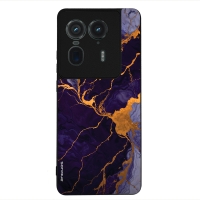 Θήκη Sonique Marble Series για Motorola Edge 50 Ultra Μωβ
