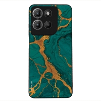 Θήκη Sonique Marble Series για Motorola Moto G15 4G / Moto G15 Power Πράσινο