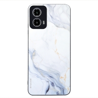 Θήκη Sonique Marble Series για Motorola Moto G34 5G Λευκό 02