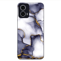 Θήκη Sonique Marble Series για Motorola Moto G34 5G Μωβ Γκρι