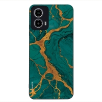 Θήκη Sonique Marble Series για Motorola Moto G34 5G Πράσινο