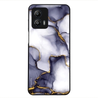 Θήκη Sonique Marble Series για Motorola Moto G53 5G Μωβ Γκρι