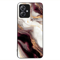 Θήκη Sonique Marble Series για Motorola Moto G54 5G / Moto G54 5G Power Μπορντώ