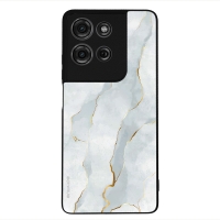Θήκη Sonique Marble Series για Motorola Moto G75 5G Λευκό 01