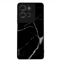 Θήκη Sonique Marble Series για Motorola Moto G75 5G Μαύρο