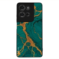 Θήκη Sonique Marble Series για Motorola Moto G75 5G Πράσινο