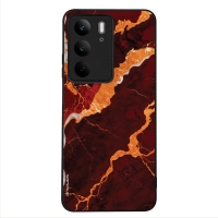 Θήκη Sonique Marble Series για Realme C75 4G Κόκκινο