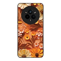 Θήκη Sonique 3D Flower Series για Realme 14 Pro 5G Πορτοκαλί