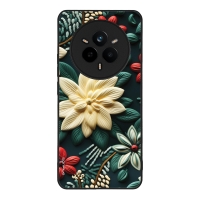 Θήκη Sonique 3D Flower Series για Realme 14 Pro 5G Πράσινο