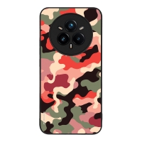 Θήκη Sonique Camouflage Army Series για Realme 14 Pro Plus 5G Κόκκινο