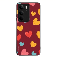 Θήκη Sonique Heart Series για Realme C75 4G Μπορντώ