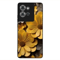 Θήκη Sonique 3D Flower Series για Motorola Edge 50 5G Κίτρινο